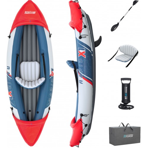 BESTWAY Hydro-Force Rapid X1 Nafukovací kajak, 290 x 91 x 42 cm 65176