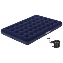 BESTWAY Air Bed Full Nafukovací postel s elektrickou pumpou, 191 x 137 x 22 cm 67287