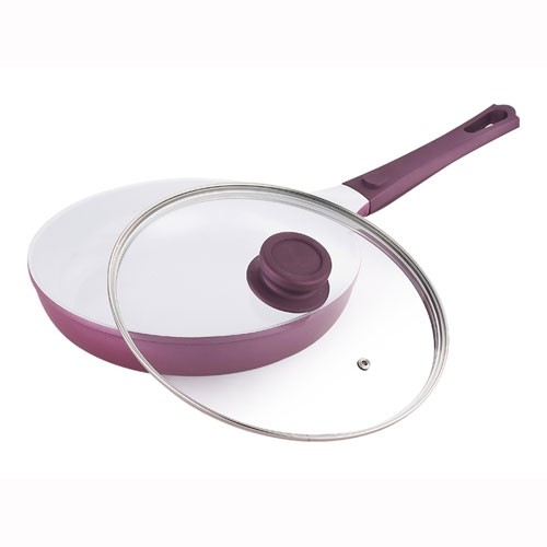 BERGNER Pánev keramická s poklicí 26 cm VIOFLAM BG-1973