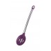 BERGNER Lžíce s otvory silikonová 34cm FLEXIKITCHEN, barva fialová BG-3362fial