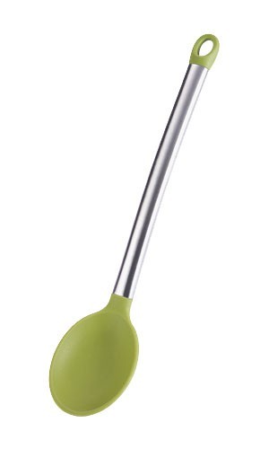 BERGNER Lžíce silikonová 34cm FLEXIKITCHEN, barva zelená BG-3364zele
