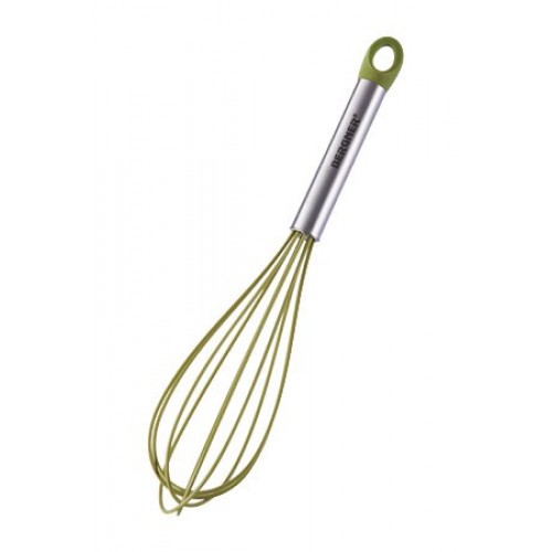 BERGNER Metla šlehací silikonová 30 cm FLEXIKITCHEN, barva zelená BG-3370zele