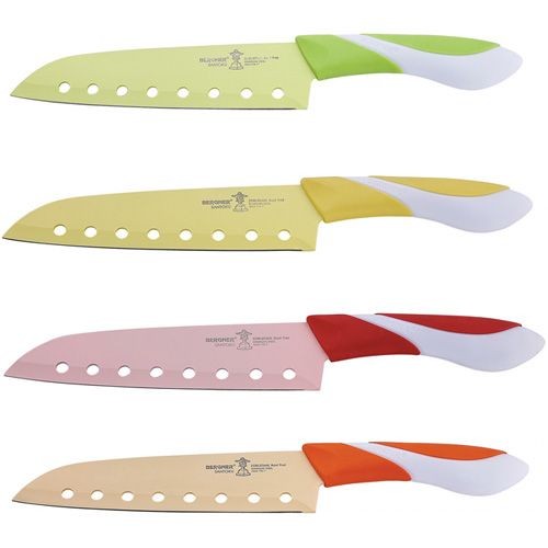 BERGNER Nůž s nepřilnavou čepelí santoku 18 cm BG-4068 BERGNER Nůž s nepřilnavou čepelí santoku 18 cm BG-4068
