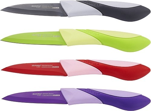 BERGNER Nůž s nepřilnavou čepelí loupací 9 cm BG-4070 BERGNER Nůž s nepřilnavou čepelí loupací 9 cm BG-4070