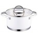 BERGNER Hrnec nerez 16 x 9,5 cm, 1,7L, Dazzle BG-6300bila