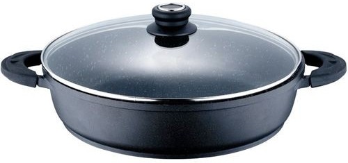 BERGNER Pekáč kulatý s mramorovým povrchem 24 cm SILICON - MARMO BG-6464 BERGNER Pekáč kulatý s mramorovým povrchem 24 cm SILICON - MARMO BG-6464