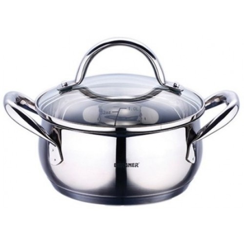 BERGNER Hrnec nerez 16 x 7,5 cm, 1,5 L, Gourmet BG-6557