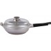 BERGNER Pánev hluboká s nepřilnavým povrchem a poklicí 28 cm, SILVER EDGE BG-6706
