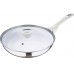 BERGNER Pánev nerez keramická s poklicí, 20cm, SNOWY BG-7018