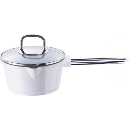 BERGNER Rendlík s keramickým povrchem 16 cm, 1,3 L WHITE KNIGHT BG-8647