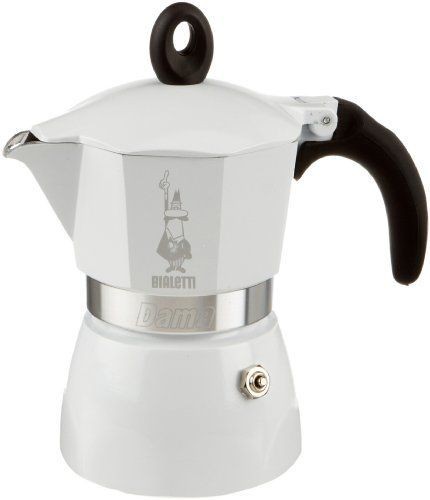 BIALETTI Dama konvička, 3 porce, hliník - bílá 2180199313