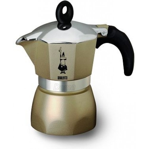 BIALETTI Dama Glamour konvička, 3 porce, hliník - stříbrno-béžová 2160199317