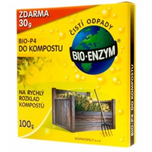 BIO Enzym BIO-P4 do kompostů, 100g BIO Enzym BIO-P4 do kompostů, 100g