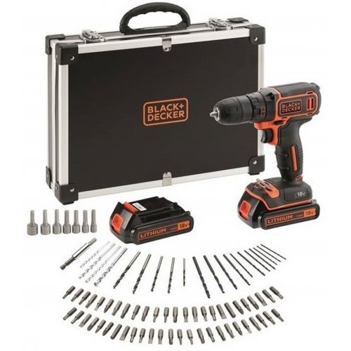 Black & Decker BDCDC18BAFC Aku vrtačka (2x1,5Ah/18V)