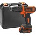 BLACK & DECKER Aku vrtačka 10,8 V/1,5 Ah BDCDD12K1-QW