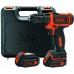 Black & Decker BDCDD12KB Aku vrtačka 26Nm Li-Ion (2x1,5Ah/10,8V)