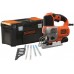 BLACK & DECKER Přimočará pila 650 W s příslušenstvím BES610KA5