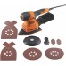 Black & Decker BEW200 Víceúčelová vibrační a excentrická multi bruska 200W 4v1