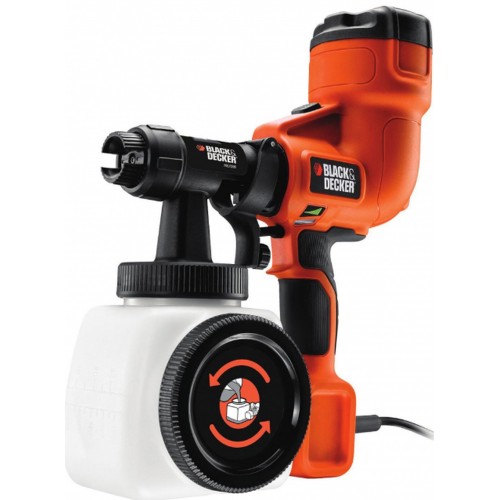 Black & Decker HVLP200 Malířská stříkací pistole 400W, nádržka 1200ml