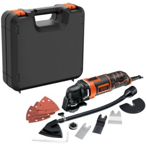 Black & Decker MT300KA Multifunkční oscilační bruska (300W), kufr