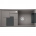 BLANCO SITY XL 6 S InFino Silgranit oboustranný bez exc. aluminium/přísl. lava grey 525050