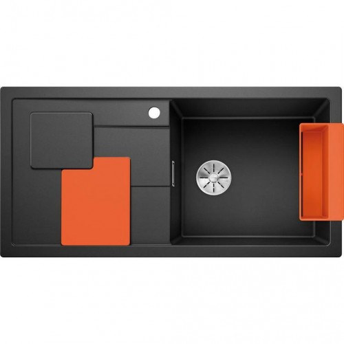 BLANCO SITY XL 6 S InFino Silgranit oboustranný bez exc. antracit/přísl. orange 525056 BLANCO SITY XL 6 S InFino Silgranit oboustranný bez exc. antracit/přísl. orange 525056