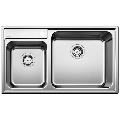 BLANCO NAYA 9 nerez kartáčovaný, 860x500 mm, dřez vpravo 518495