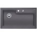 BLANCO PLENTA Silgranit PuraDur šedá skála s excentrem 518904