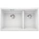 BLANCO SUBLINE 430/270 U InFino Silgranit bílá bez táhla 523155