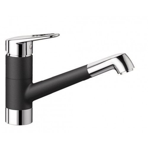 BLANCO NOTIS HD Silgranit-look antracit/chrom 523242