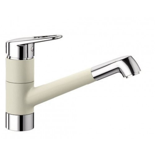 BLANCO NOTIS HD Silgranit-look jasmín/chrom 523244