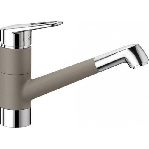BLANCO NOTIS HD Silgranit-look tartufo/chrom 523248