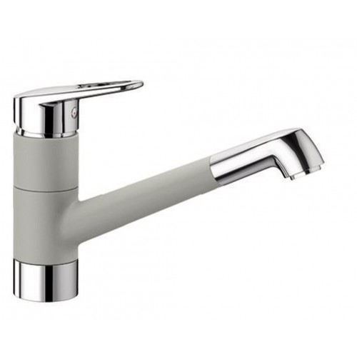 BLANCO NOTIS HD Silgranit-look perlově šedá/chrom 523250