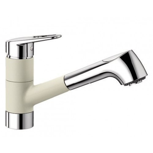 BLANCO NOTIS-S HD Silgranit-look jasmín/chrom 523255