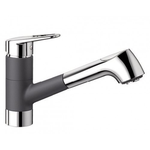 BLANCO NOTIS-S HD Silgranit-look šedá skála/chrom 523260