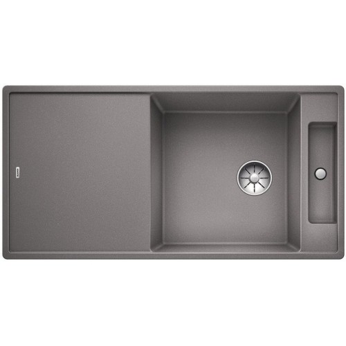 BLANCO AXIA III XL 6 S InFino Silgranit aluminium sklen.deska oboustranný s exc. 523512