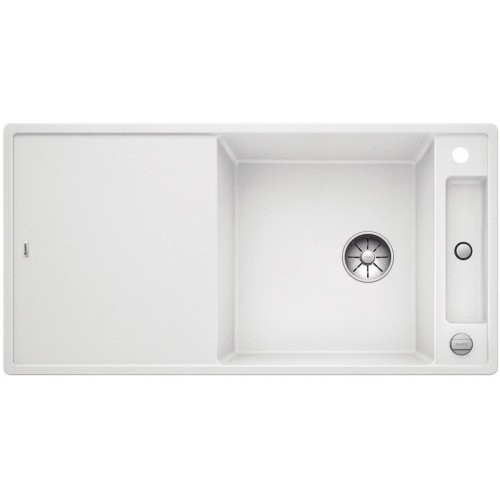 BLANCO AXIA III XL 6 S-F InFino Silgranit bílá sklen.deska oboustranný s exc. 523529