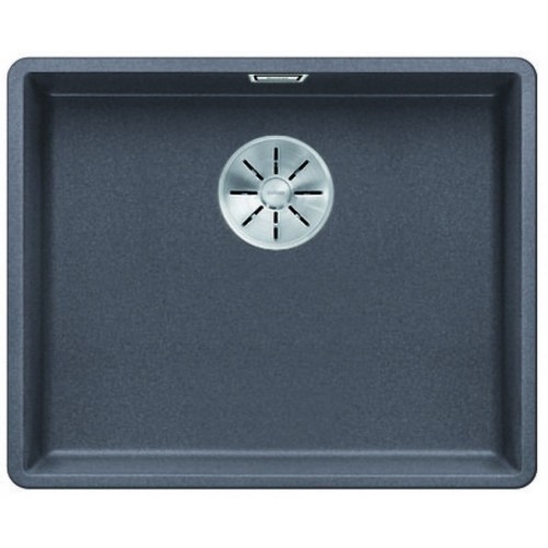 BLANCO SUBLINE 500 F InFino Silgranit bez táhla 527x427 mm, šedá skála 523533 BLANCO SUBLINE 500 F InFino Silgranit bez táhla 527x427 mm, šedá skála 523533