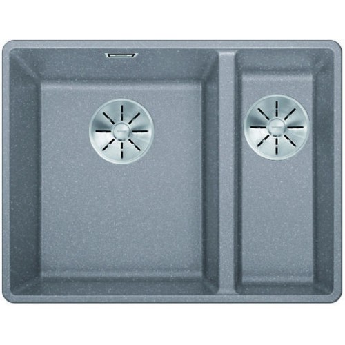 BLANCO SUBLINE 340/160 F InFino Silgranit aluminium dřez vlevo 523570