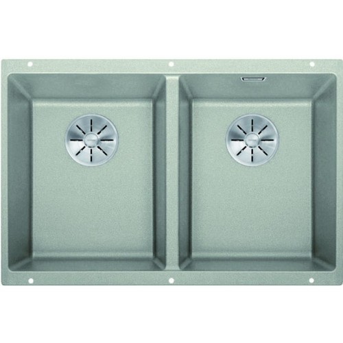 BLANCO SUBLINE 350/350 U InFino Silgranit perlově šedá bez táhla 523577 BLANCO SUBLINE 350/350 U InFino Silgranit perlově šedá bez táhla 523577