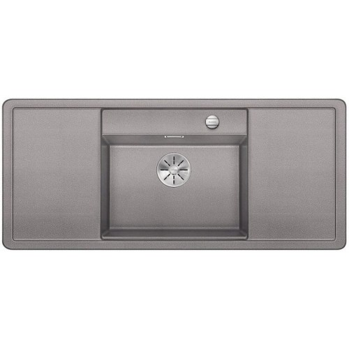 BLANCO ALAROS 6 S-F InFino Silgranit aluminium oboustranný s exc. přísl. ano černé 523635