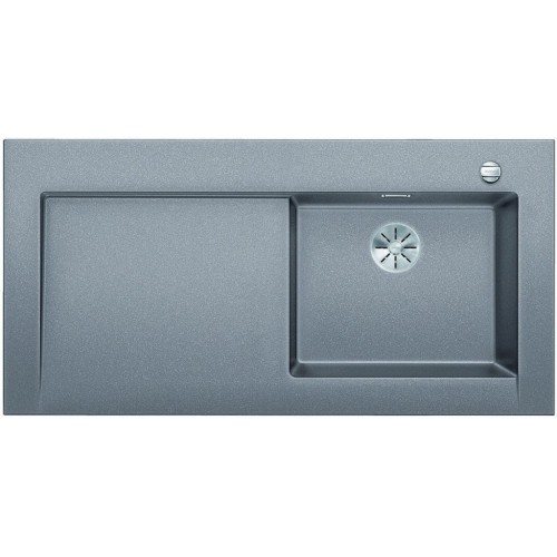 BLANCO MODEX M 60 InFino Silgranit aluminium dřez vpravo s exc.+krájecí deska 523648