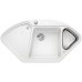 BLANCO DELTA II InFino Silgranit bílá s excentrem přísluš. ano 523660
