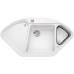 BLANCO DELTA II-F InFino Silgranit bílá s excentrem přísluš. ano 523673