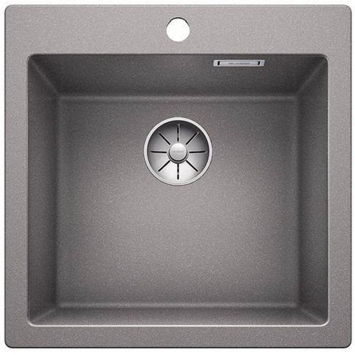 BLANCO PLEON 5 InFino Silgranit aluminium s excentrem 523678