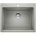 BLANCO PLEON 6 Silgranit PuraDur InFino s excentrem perlově šedá 523689