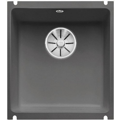 BLANCO SUBLINE 375 U InFino Keramika basalt bez excentru 523731