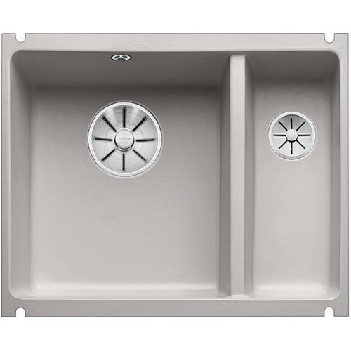 BLANCO SUBLINE 350/150 U InFino Keramika aluminium dřez vlevo bez excentru 523745 BLANCO SUBLINE 350/150 U InFino Keramika aluminium dřez vlevo bez excentru 523745