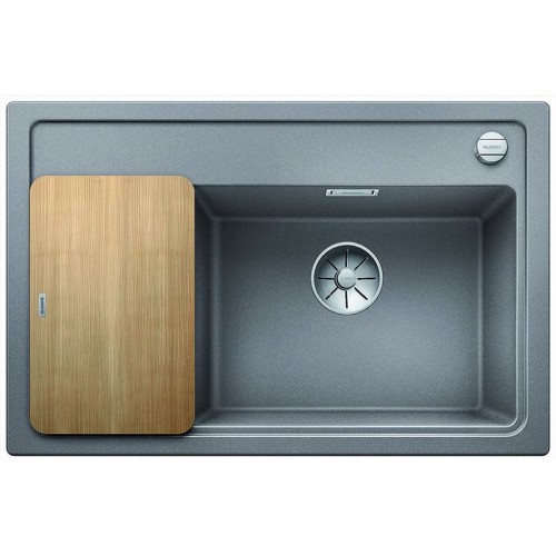 BLANCO ZENAR XL 6 S Compact InFino Silgranit aluminium dřez vpravo s exc. a dřev.deskou 523766