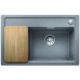 BLANCO ZENAR XL 6 S Compact InFino Silgranit aluminium dřez vpravo s exc. a dřev.deskou 523766